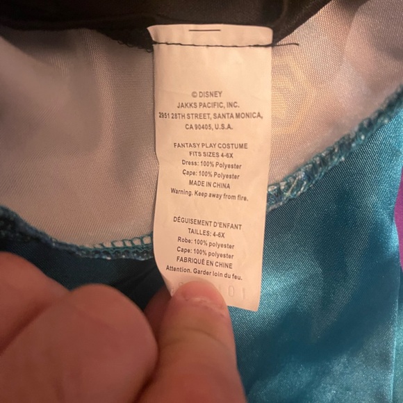 Disney frozen Anna dress Black, Blue, and Purple - Picture 4 of 5